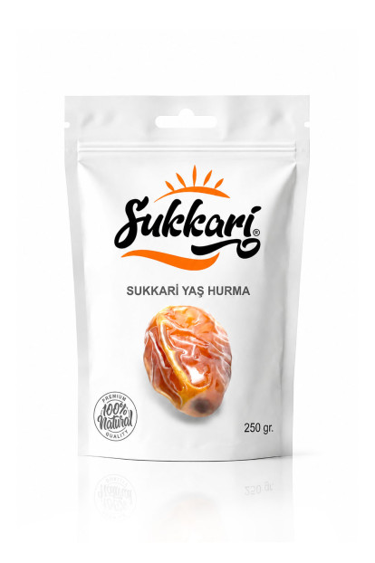 Sukkari Yaş Hurma - Doypack 250 gr.